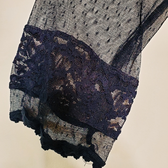 EXPRESS Women's Top Lace Details - Picture 6 of 8